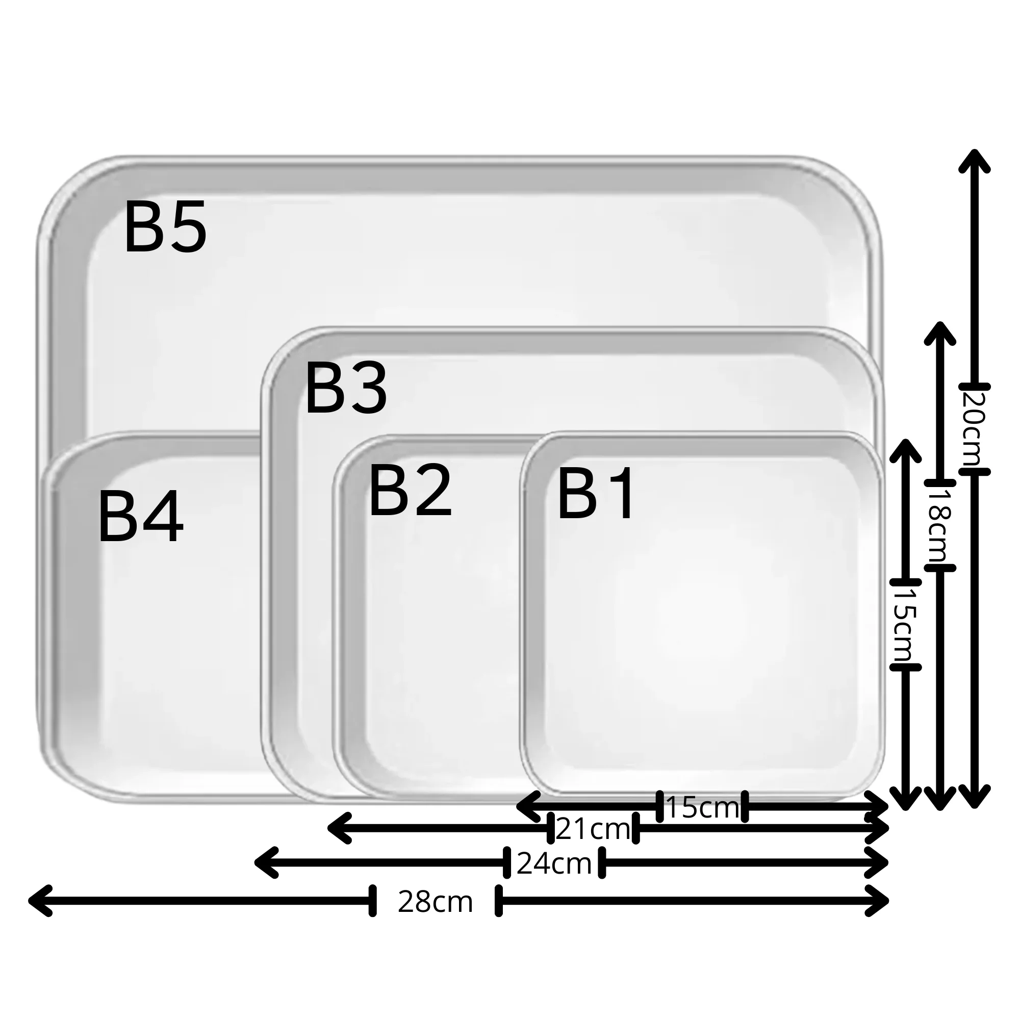 Bandeja de Isopor Rasa