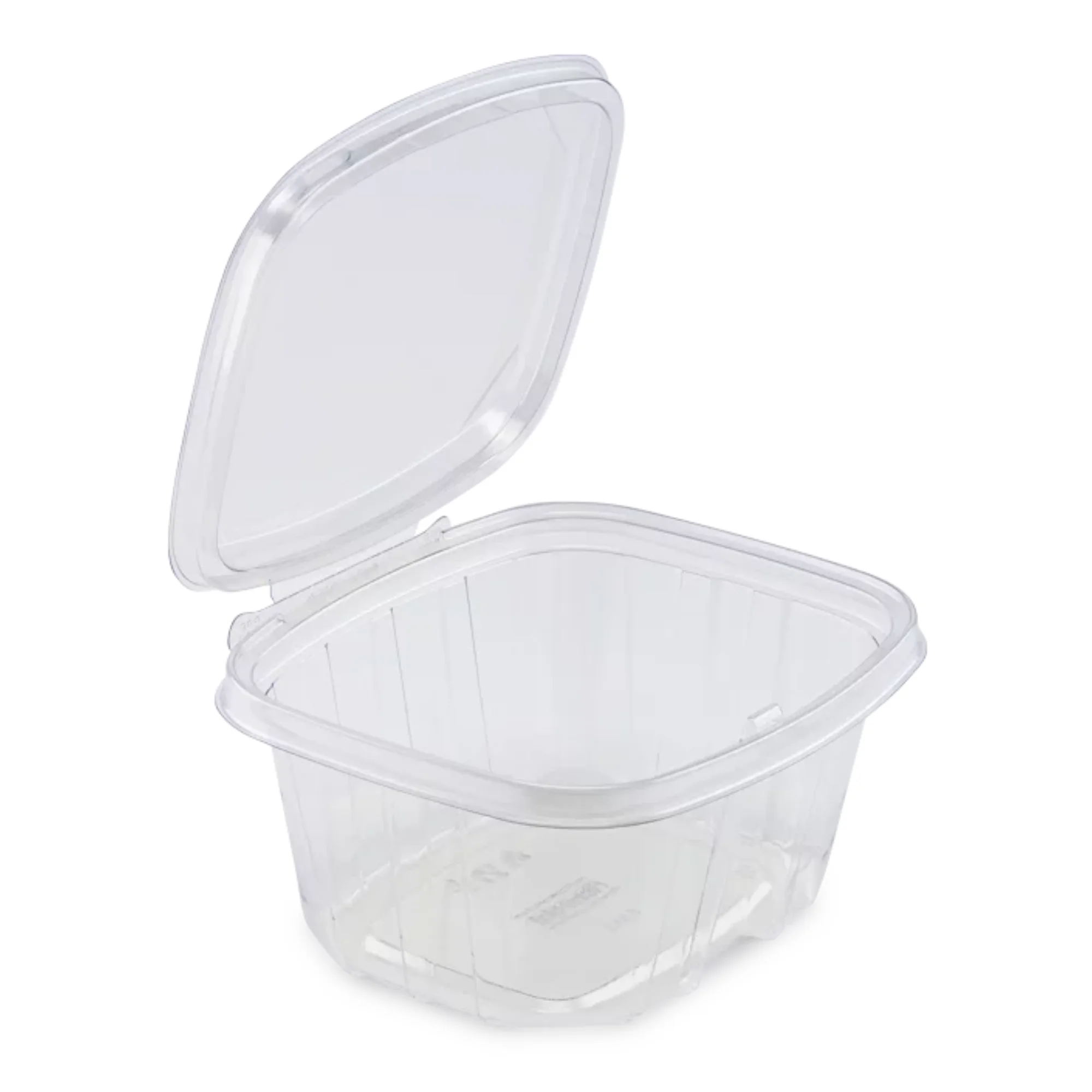 Pote Plástico Retangular com Lacre