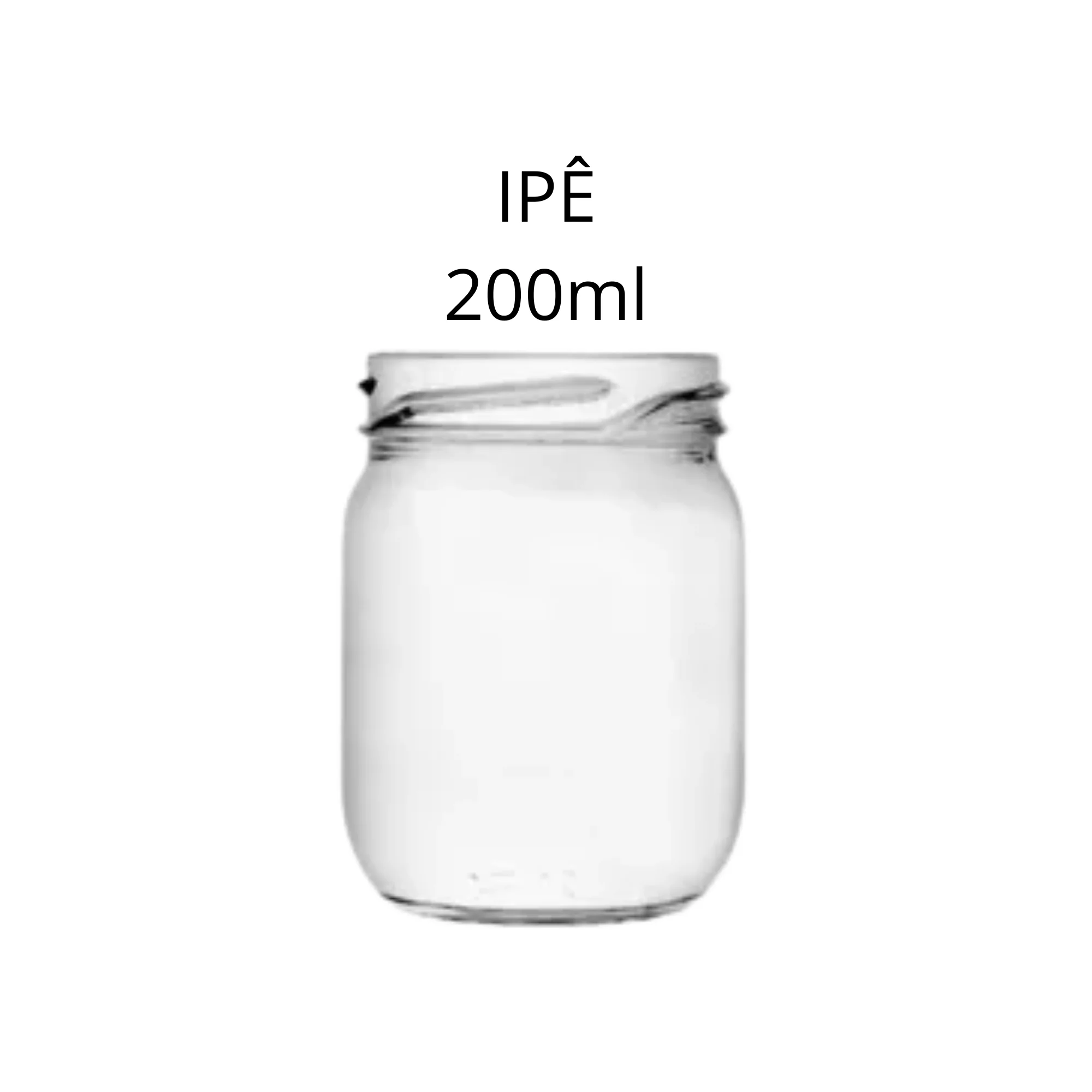 Pote de Vidro com Tampa